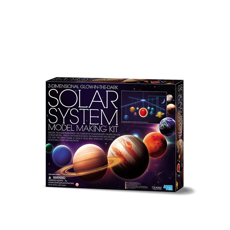Kit sistema solar modelo colgante