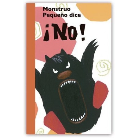 Monstruo pequeño dice ¡NO!
